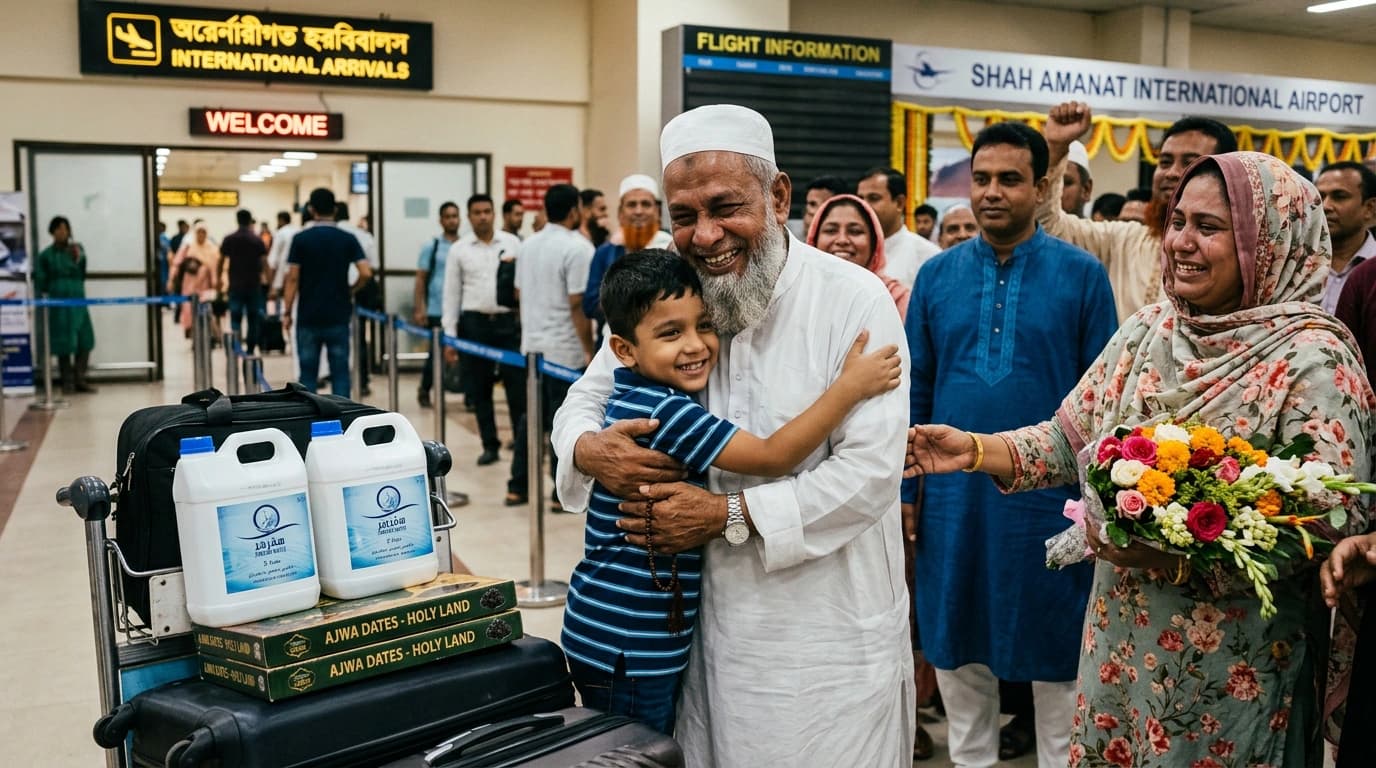 ওমরা শেষে দেশে ফেরার প্রস্তুতি: রিটার্ন চেকলিস্ট